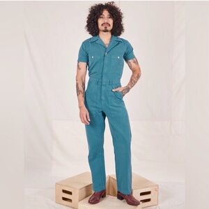 HERITAGE SHORT SLEEVE JUMPSUIT